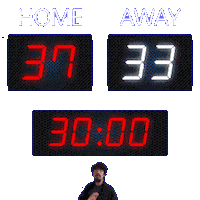 33 Away Sticker