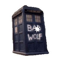 doctor who tardis Sticker