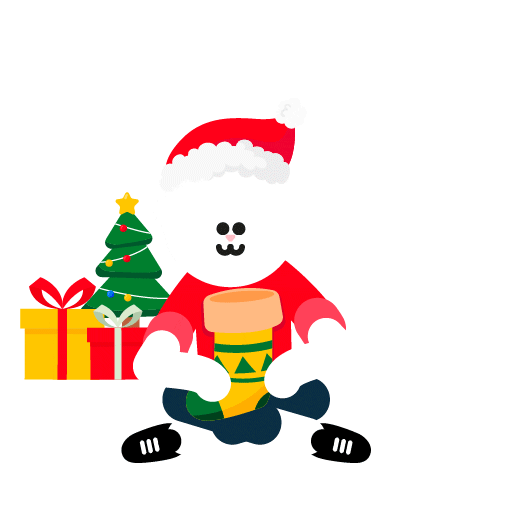 Party Christmas Sticker by Presto Universe