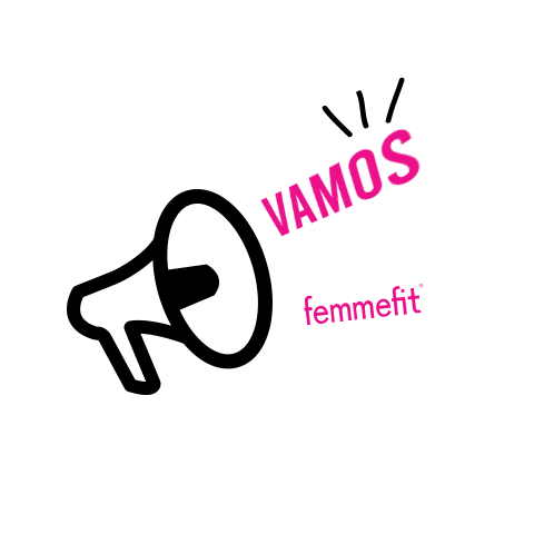 Femmefitstudio girls motivation cheer vamos Sticker