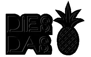 Pineapple Dies Sticker