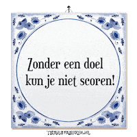 Focus Nl Sticker by Tegelspreuken.nl