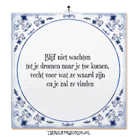 Nl Hoop Sticker by Tegelspreuken.nl