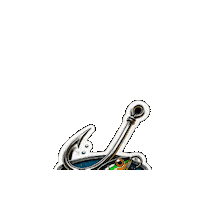Fishing Camp Sticker by Duquima