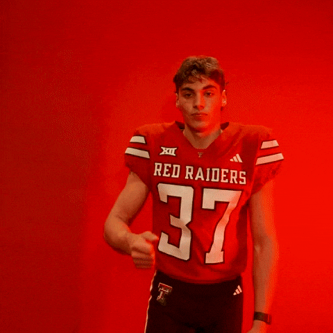 Ian Hershey GIF by Texas Tech Football