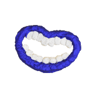 taylorleenicholson happy smile laugh blue Sticker