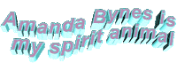 amanda bynes sarcasm Sticker by AnimatedText