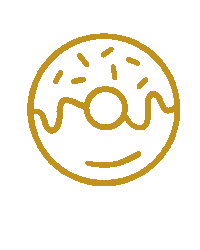 Donuts Donas Sticker