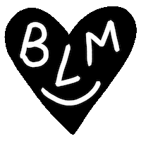 Black Lives Matter Smile Sticker by OK Motion Club
