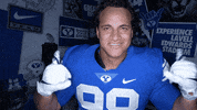 Byu Football Go Cougs GIF by BYU Cougars