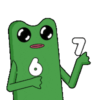 Cute Frog Sticker by fwogs