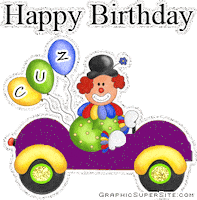 happy birthday STICKER
