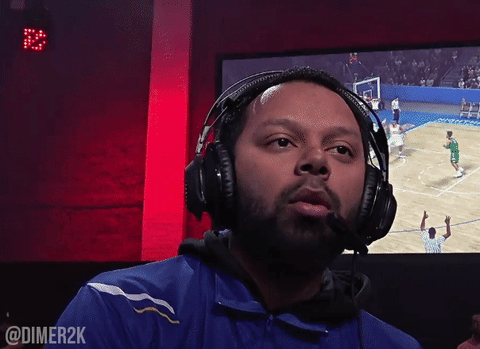 lets go warriors gaming squad GIF by DIMER