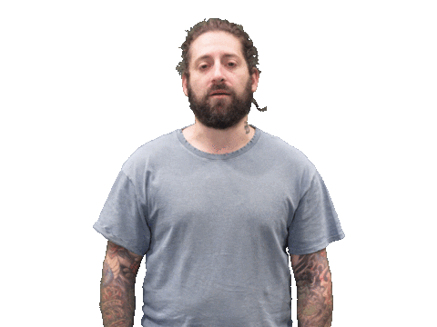 Joe Trohman Facepalm Sticker by Fall Out Boy