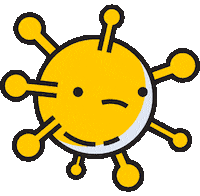 Virus Sticker by Teyit