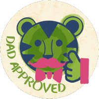 roarwithcubs cubs dad approved roarwithcubs dadapproved Sticker