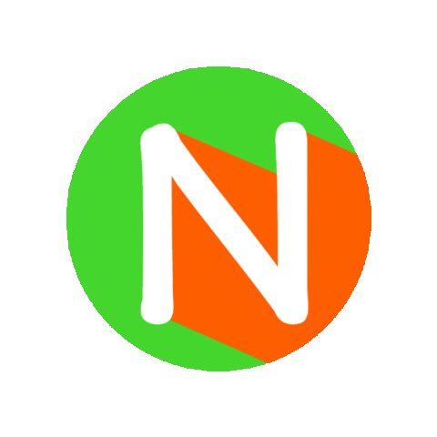 Orange Abc Sticker