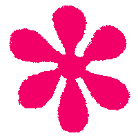 shopamyclothing fashion illustration pink flower Sticker