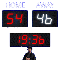 46 Away Sticker