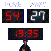27 Away Sticker