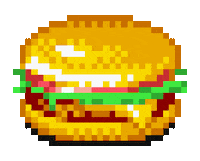 Food Pixel Sticker by haydiroket