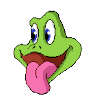 Frog Sticker by Joe Baker