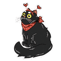 Cat Love Sticker