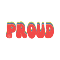 Proud Rainbow Sticker by NFIL