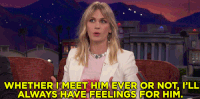 january jones ill always have feelings for him GIF by Team Coco
