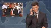 colin jost hello GIF by Saturday Night Live