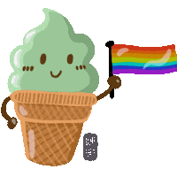 Rainbow Love Sticker