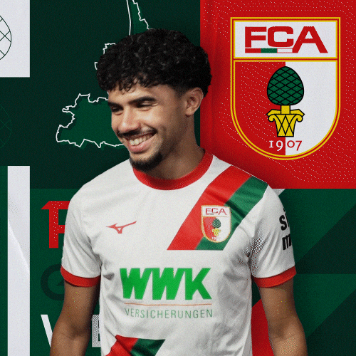 Football Laughing GIF by FC Augsburg 1907