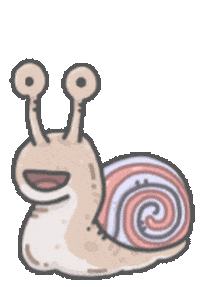supersnail_kr 달팽이 띠용 말랑말랑 최강달팽이 Sticker