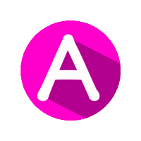 Pink Abc Sticker