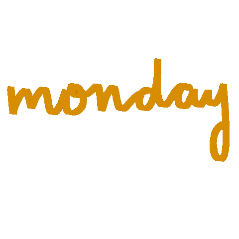 Monday Sticker