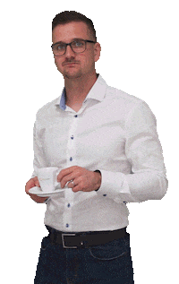 viktorjanovsky peace coffe kava klid Sticker