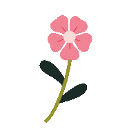 Pink Grow Sticker