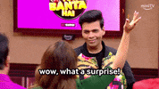Karan Johar Wow GIF by Amazon miniTV