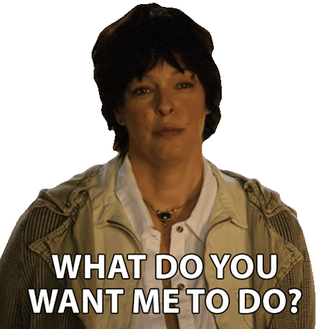 Tell Me What To Do Sticker by NETFLIX