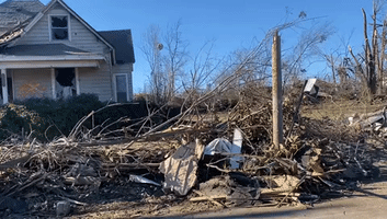 Relief Organisation Assesses Damage in Mayfield, Kentucky, After Deadly Tornado