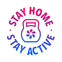 Workout Stay Home Sticker by Peerfit