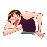 MissLynArt laugh risa reir hahahahahahahaha Sticker