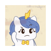 Shocked Blown Away Sticker by Brave Unicorn