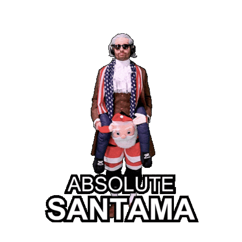 Santa Claus Christmas Sticker