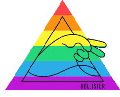 Proud Rainbow Sticker by Hollister Co.