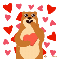 I Love You Hearts Sticker by WorkBeaver