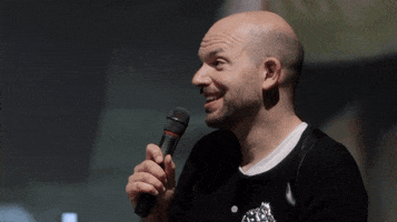 paul scheer laugh GIF by Now Hear This podcast Festival