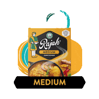 RajahSouthAfrica curry spices rajah curry powder Sticker