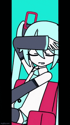 Sprout_Sprong giphyupload miku hatsune miku anonymous m GIF