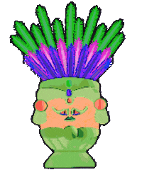 matenplaces party neon brazil carnaval Sticker